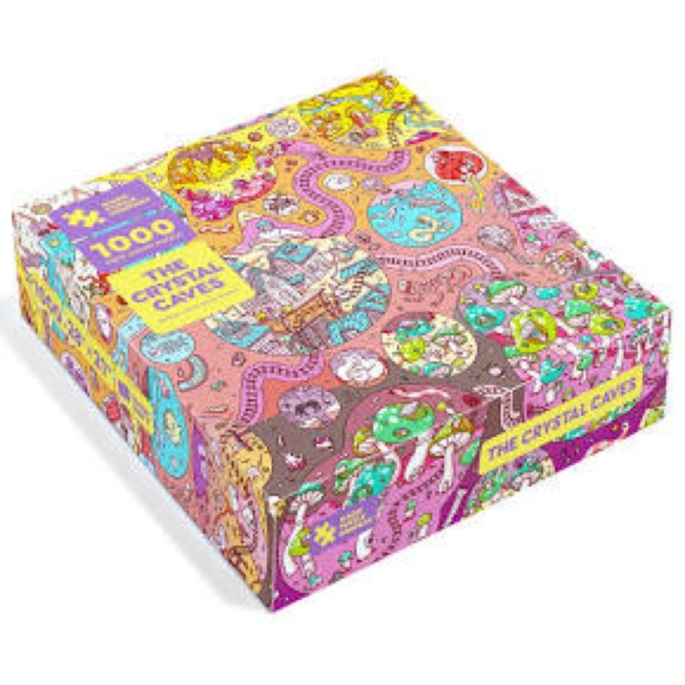 “The Crystal Caves” a Magic Puzzle Company 1000 Piece Jigsaw Puzzle